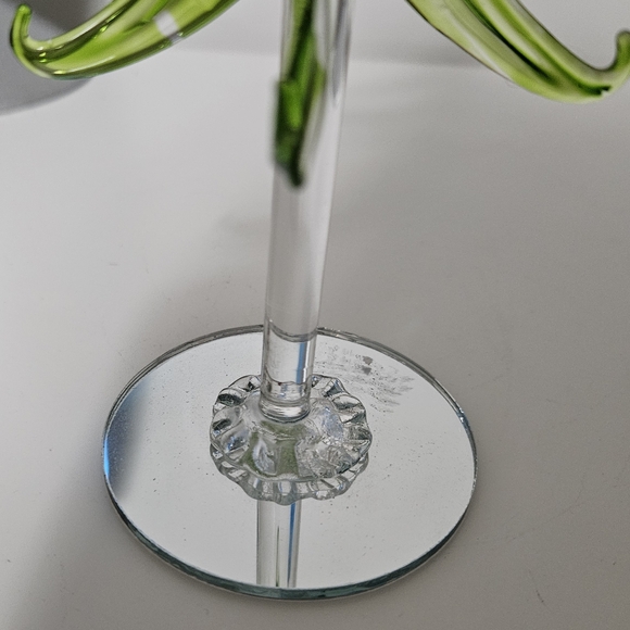 Hand Blown Glass Christmas Tree - Picture 3 of 6